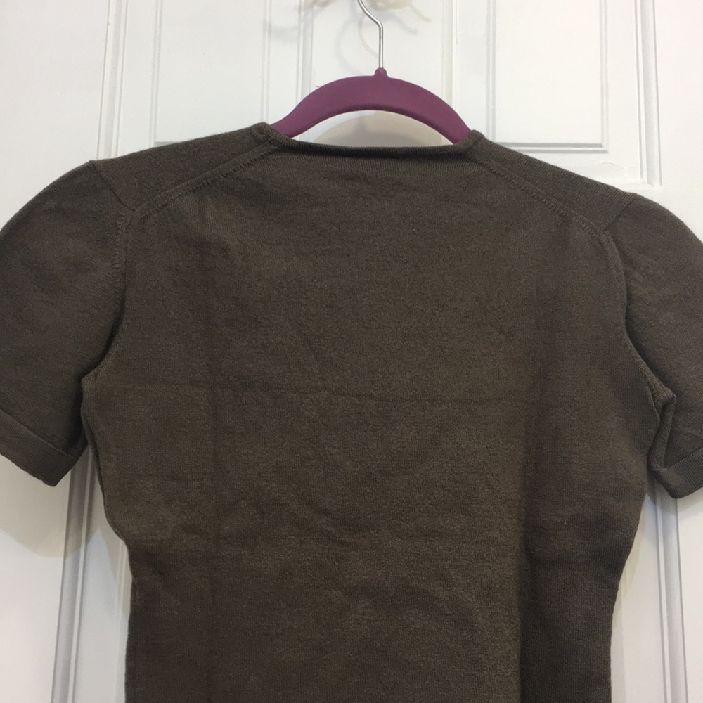 Lafayette 148 NY - 100% Laine Merino Knit Top - Picture 3 of 5